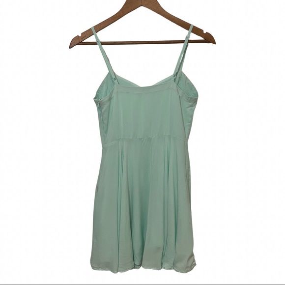 Talula Lipinski Skater Dress Size 2 Mint Green/Blue - Picture 2 of 6